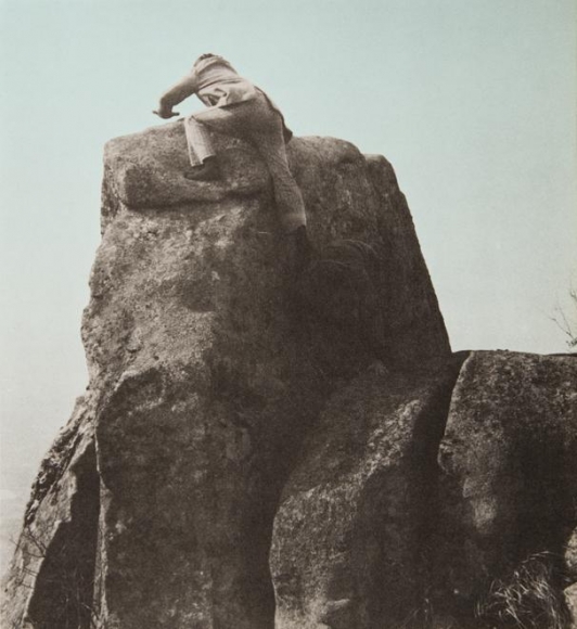 Park Chan-Kyong. Folkism_Rock Man, 2010. Digital pigment print, 76 x 70 cm. Courtesy of the artist & PKM Gallery.