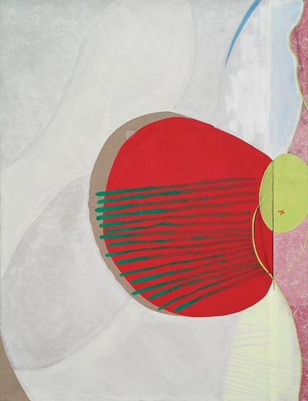 Young Do Jeong, Played Boy, 2011. Oil, enamel, acrylic, charcoal, rice paper on linen and cotton, 116.9 x 89.6 cm. Courtesy of the artist and PKM Gallery.