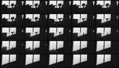 Jonas Dahlberg. Three Rooms: Three Rooms: Sequence Image Dining-room, 2008. Lambda prints mounted in black wooden boxes, 150 x 75 cm, Ed. of 12+2AP.