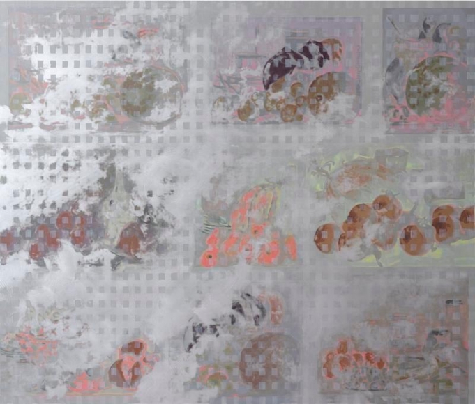 Toby Ziegler. Elopement, 2018. Oil on aluminum, 200 x 300 cm. Courtesy of the artist & PKM Gallery.