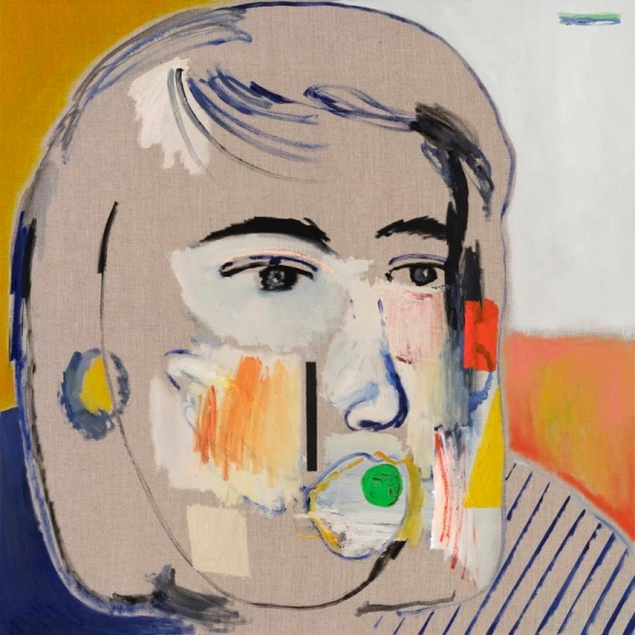 Bek Hyunjin. 하품 A Yawn, 2018. Oil on linen, 93 x 93 cm. Courtesy of the artist & PKM Gallery.