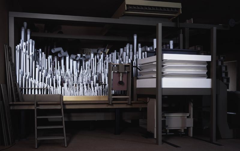 Thomas Demand. Heldenorgel (Edition of 6), 2009. C-print/ diasec, 240 x 380 cm. Courtesy of the artist & PKM Gallery.