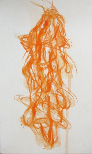 Lee Bul. Untitled, 2009. Acrylic on canvas, 27.5 x 16.3cm.