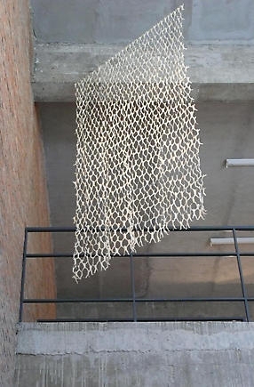 Kim Beom. Untitled 2002. Paper installation, 178 x 264 cm. Courtesy of the artist & PKM Gallery.