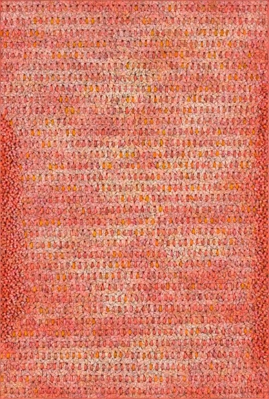 Chun Kwang Young. Aggregation18-JA012(Dream2), 2018, Mixed media with Korean mulberry paper, 195 x 132 cm. Courtesy of the Artist & PKM Gallery.
