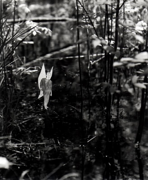 Hernan Bas. Untitled 11, from the series 'A bunch of fairies,' 2011. Gelatin silver print, 12 x 9.6 cm (image) 37 x 29.5 cm (framed). Courtesy of the artist & PKM Trinity Gallery.