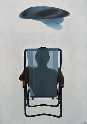 Zhao Gang. Untitled, 1982. Oil on canvas, 130 x 90 cm. Courtesy of the artist & PKM Gallery.
