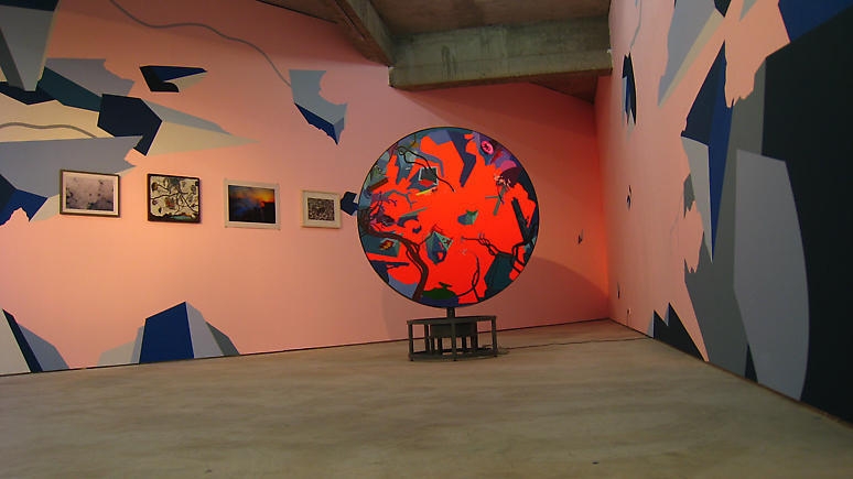 Franz Ackermann. The Bow, 2007. Mixed media installation. Installation view at PKM Gallery Beijing. Courtesy of the artist & PKM Gallery.