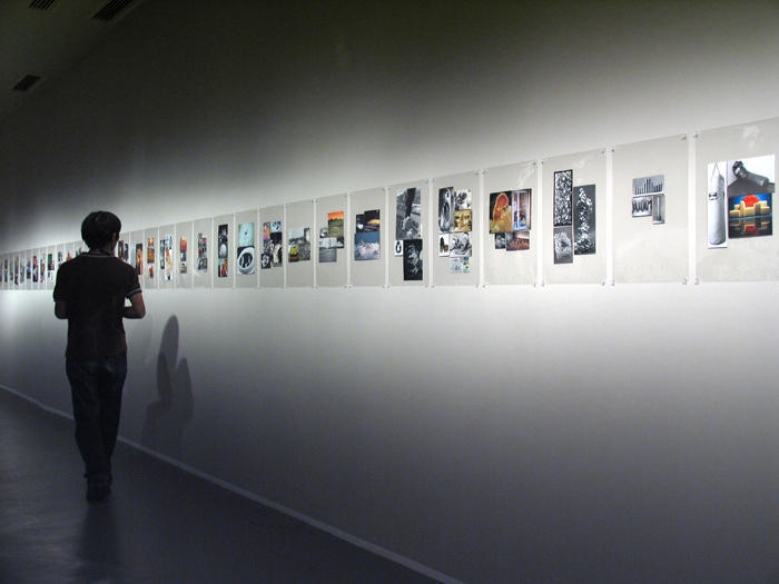 Luis Jacob. Album Ⅶ, 2008. Image montage in plastic laminate (84 panels), Each panel size: 44.5 x 29.2 cm. Courtesy of the artist & PKM Gallery.