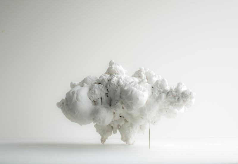 Koo Hyunmo. Cloud. 2016-2018. Urethane, epoxy, acrylic, 36 x 40 x 25 cm. Courtesy of the artist & PKM Gallery.