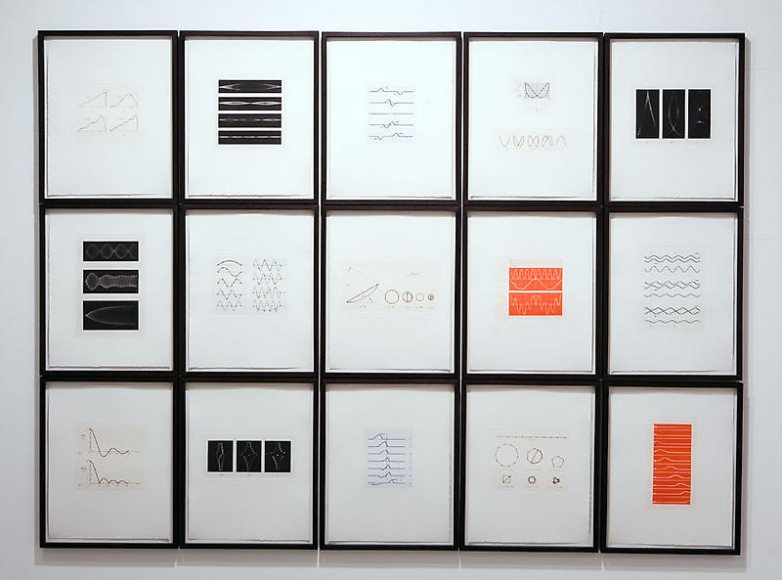 Olafur Eliasson. Vibes (Ed. 18), 2003. 15 colour photogravure on paper, Each image 39.3 x 31.7 cm. Courtesy of the artist & PKM Gallery.