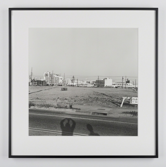 Ed Ruscha - Vacant Lots, 1970-2003 Suite of 4 Gelatin silver prints | Bruce Silverstein Gallery