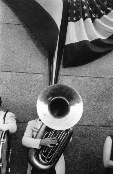 Robert Frank - Political Rally, Chicago, 1956 | Bruce Silverstein Gallery
