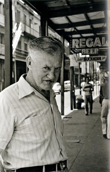 Frank Paulin - Man with Cigar, 1951 Gelatin silver print, printed c. 1970s | Bruce Silverstein Gallery