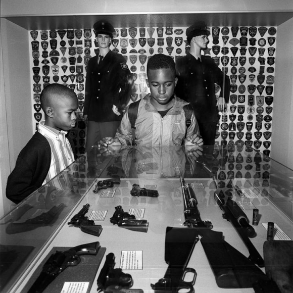 Police Museum, 1994, Gelatin silver print, 15 1/2 x 15 1/4 inches