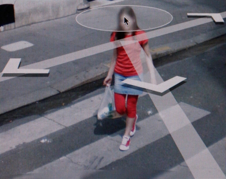 Michael Wolf - Paris Street View #48, 2010 Digital C-print 40 x 50 inches ; Bruce Silverstein Gallery