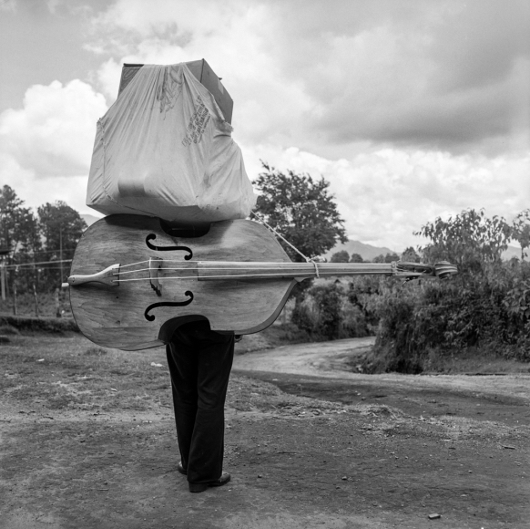 Bass and a Bundle, Santa Lucia Utatlan, Guatemala, 1979