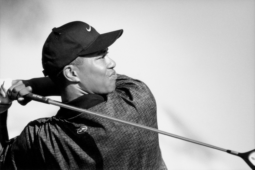 Walter Iooss, Jr. -
Tiger Woods, Carlsbad, CA , 2000
| Bruce Silverstein Gallery
