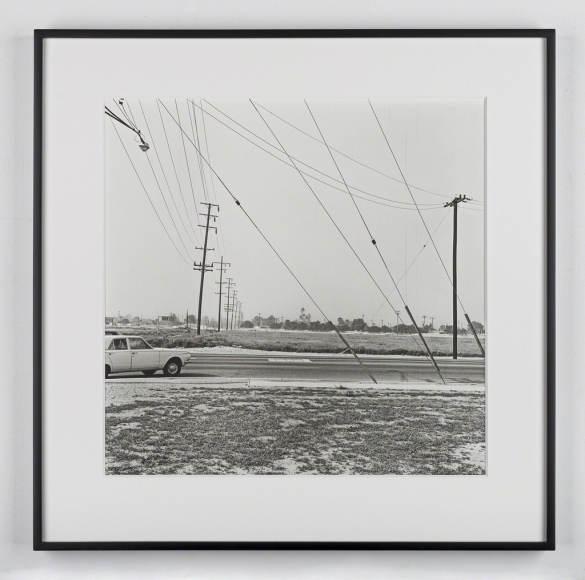 Ed Ruscha - Vacant Lots, 1970-2003 Suite of 4 Gelatin silver prints | Bruce Silverstein Gallery