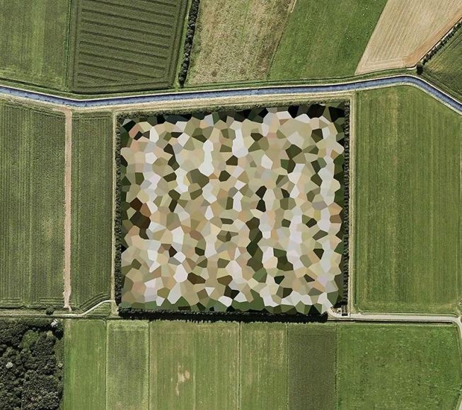 Mishka Henner - Nato Storage Annex, Coevorden, Drenthe, 2011 ; Bruce Silverstein Gallery
