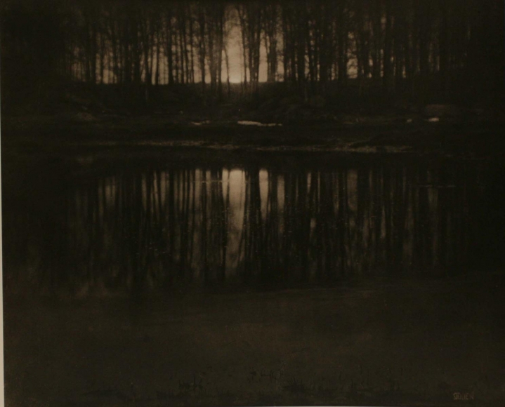 Edward Steichen - Moonrise, The Pond, 1904 | Bruce Silverstein Gallery