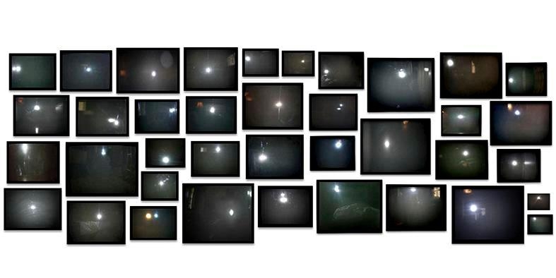 Penelope Umbrico - For Sale / Televisions from Craiglist, 2008-2011 Digital c-prints mounted to aluminum Thirty-five unique elements | Bruce Silverstein Gallery