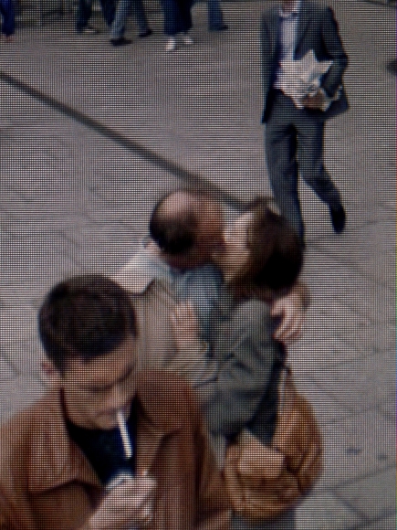 Michael Wolf - Paris Street View #28, 2009 Chromogenic print ; Bruce Silverstein Gallery