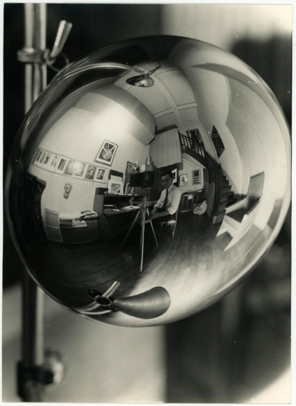 Man Ray, Self Portrait in the Studio 31 bis, rue Campagne Première, 1933-1935