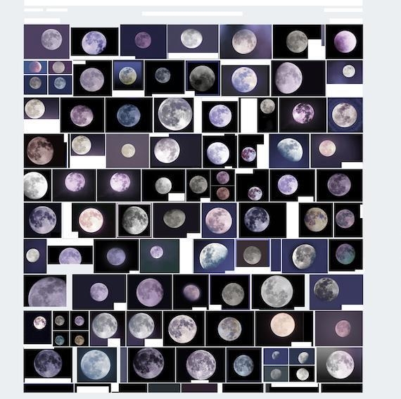 Penelope Umbrico - Screenshot 2017-10-12 15.34.53 / Purple Filter, 2017 Archival pigment print | Bruce Silverstein Gallery
