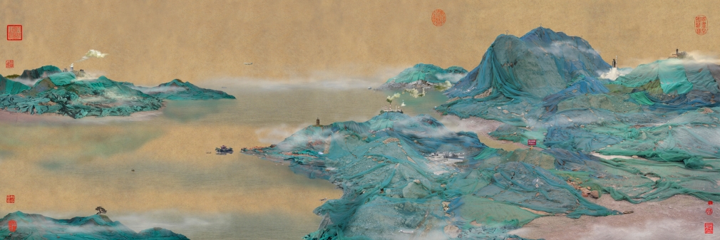 Yao Lu, Yao Lu's New Landscape Part 3-YL01 Dwelling in the Mount Fuchun, 2008