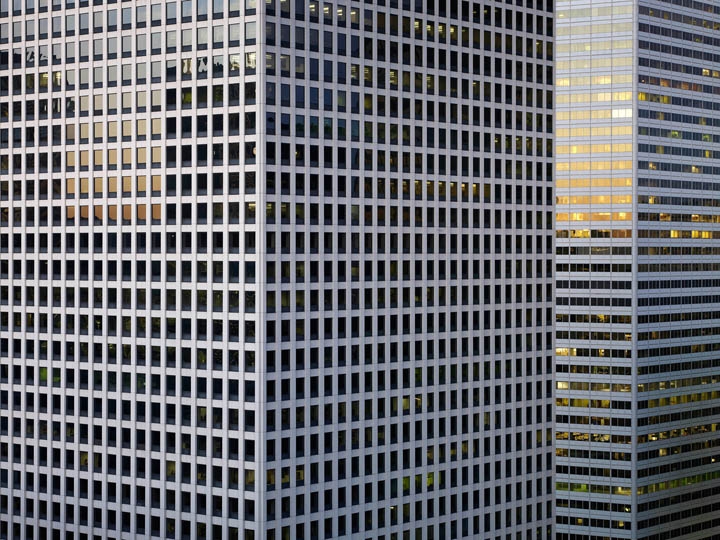 Michael Wolf - Transparent City #2, 2007 Chromogenic print ; Bruce Silverstein Gallery