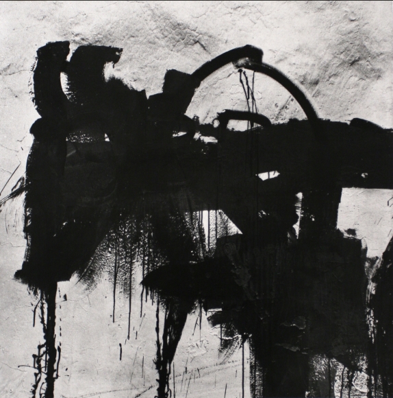 Lima 94, Homage to Franz Kline, 1975, Gelatin silver print, printed c. 1975