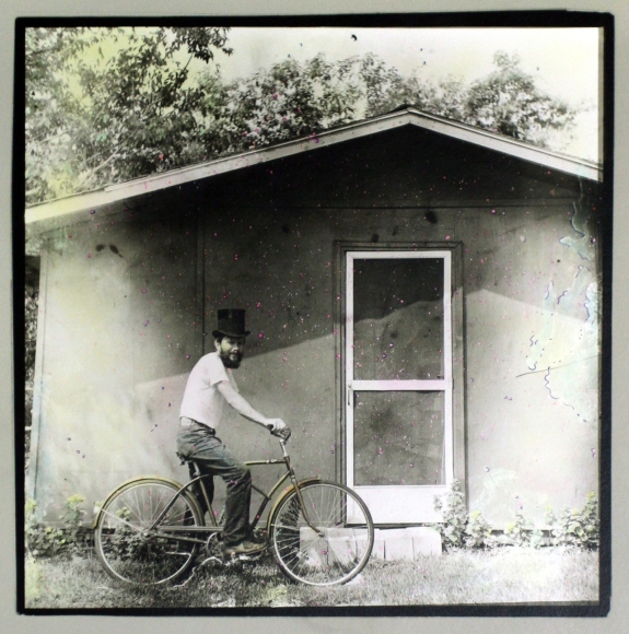 Keith A. Smith - Me at My Shed - About to go after the Mail, 1973 | Frieze Masters 2019 | Bruce Silverstein Gallery