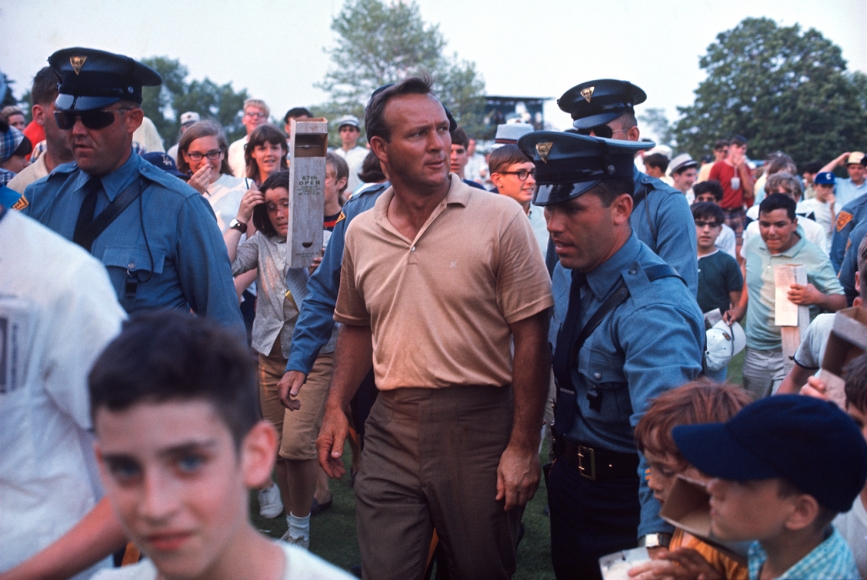Walter Iooss, Jr. -
Arnold Palmer, Springfield, NJ, 1967 | Bruce Silverstein Gallery