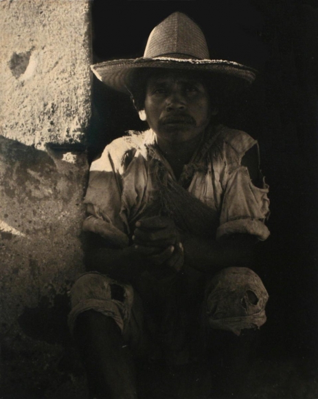 Paul Strand -
Man, Ixmaquiepan, Mexico, 1933 | The Photography Show by AIPAD 2018 | Bruce Silverstein Gallery