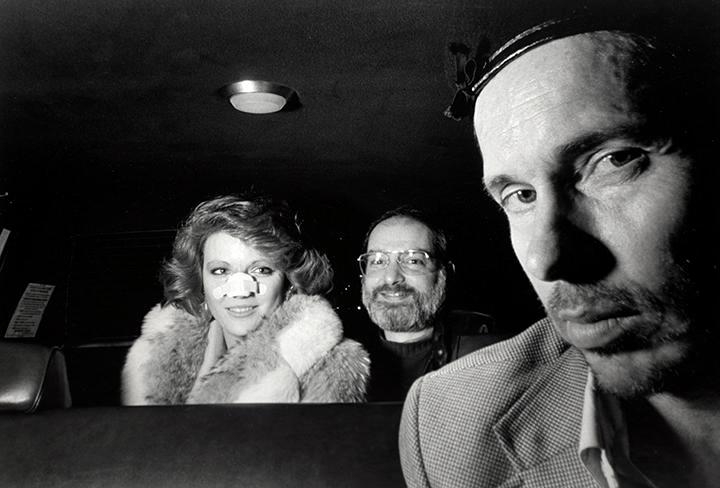 Ryan Weideman - Self-Portrait with Couple, Woman in Bandage, 1986 Gelatin silver print 16 x 20 in. (40.64 x 50.8 cm) ; Bruce Silverstein Gallery