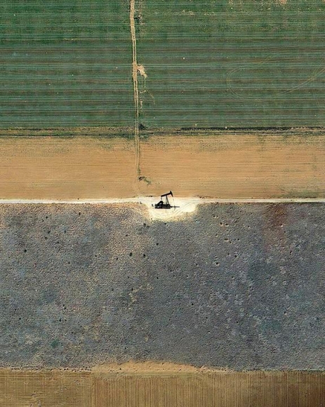 Mishka Henner - Slaughter, TX, API 21930378, 2012 ; Bruce Silverstein Gallery