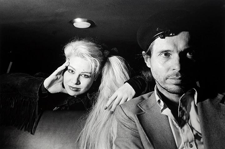 Ryan Weideman - Self-Portrait with Dianne Brill, 1986 Gelatin silver print 16 x 20 in. (40.64 x 50.8 cm) ; Bruce Silverstein Gallery