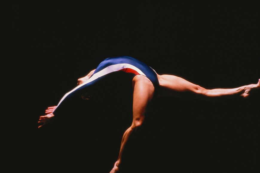 Walter Iooss, Jr. -
Gymnast, Los Angeles, CA, 1983 | Bruce Silverstein Gallery