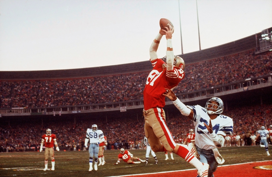 Walter Iooss, Jr. -
The Catch, Dwight Clark, San Francisco, CA | Bruce Silverstein Gallery