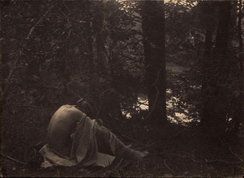 F Holland Day - Kedan (Left Panel of Triptych Armageddon), 1897-1899 | Bruce Silverstein Gallery