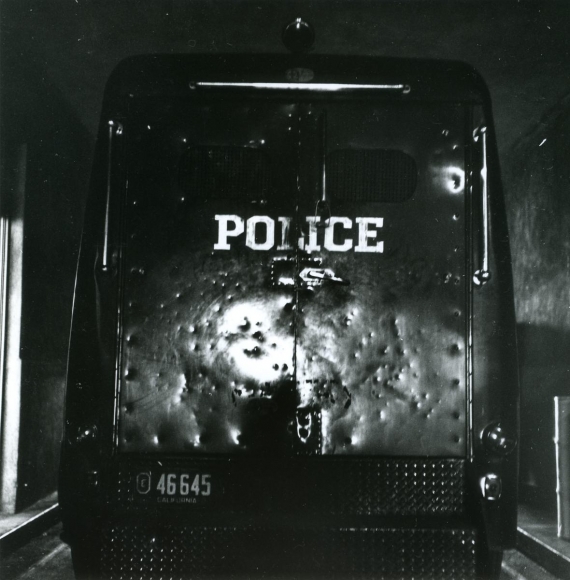 Dorothea Lange - Black Maria, Oakland, 1955-1957 | AIPAD 2019 | Bruce Silverstein Gallery