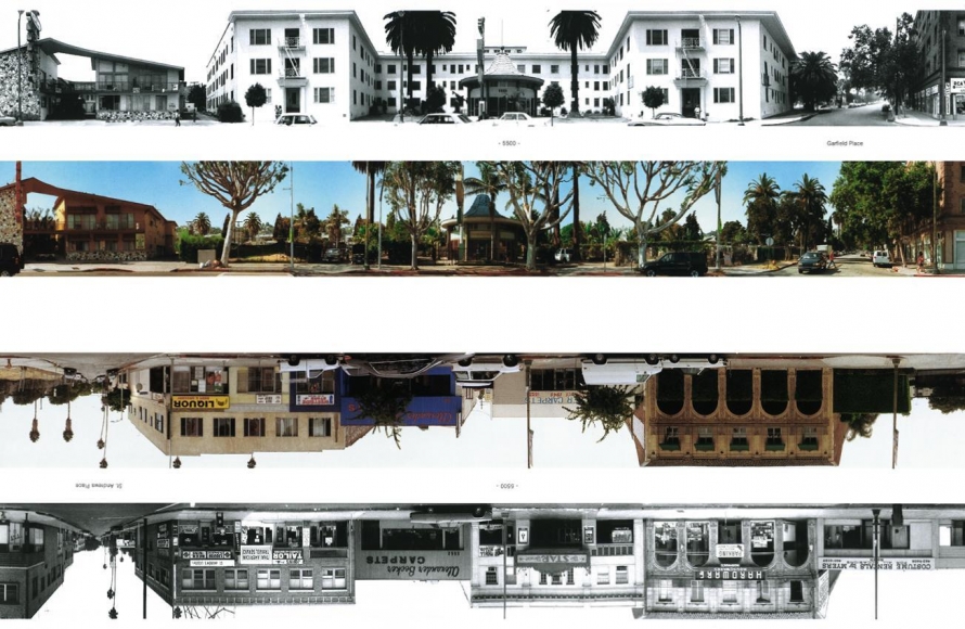 Ed Ruscha - Untitled, from Then & Now, 1973-2004 Complete portfolio of 142 prints | Bruce Silverstein Gallery