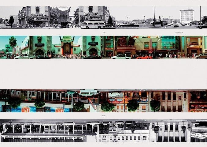Ed Ruscha - Untitled, from Then & Now, 1973-2004 Complete portfolio of 142 prints | Bruce Silverstein Gallery