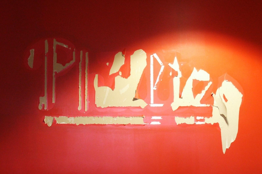 Phillies Imprint Removed, 2001-2006 Archival pigment print mounted to board 22 1/2 x 34 inches