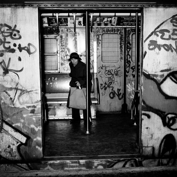 Graffiti, 1984, Gelatin silver print, 15 1/2 x 15 1/4 inches