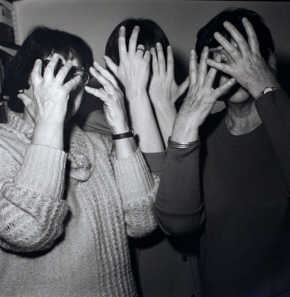 Polish Shadow, 1988, Gelatin silver print. 20 x 16 inches