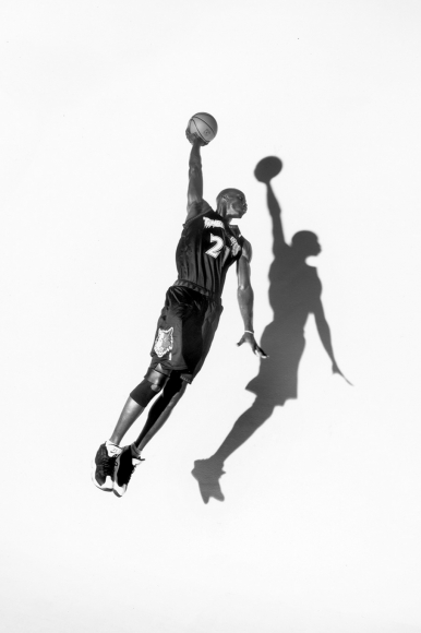 Walter Iooss, Jr. -
Kevin Garnett, Minneapolis, MN, 1999 | Bruce Silverstein Gallery