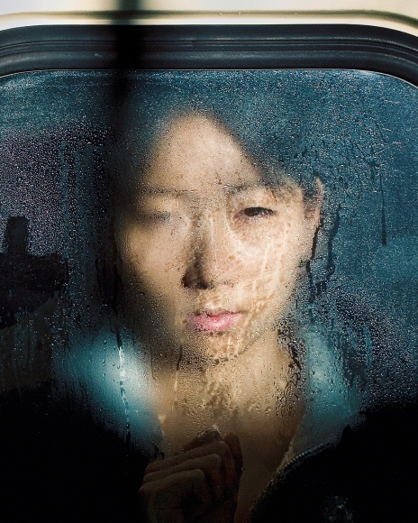 Michael Wolf - Tokyo Compression #18, 2010 Archival inkjet print 30 x 24 inches ; Bruce Silverstein Gallery