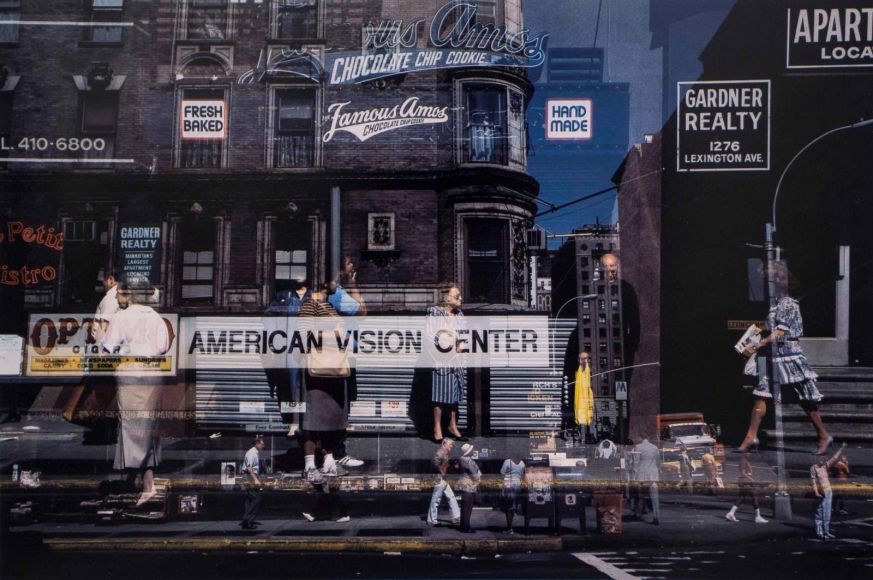Harry Callahan - New York, 1985 Dye transfer print | Bruce Silverstein Gallery